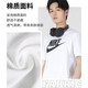 耐克（NIKE）短袖男士 25夏季新款运动服装跑步健身衣纯色棉质半袖圆领休闲T恤 全棉亲肤/简单耐穿/热推款 XL 【180】体重150~170斤左右