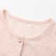 Disha children's clothing girls' jacket 2024 spring and summer new fashionable sweet stretch lace cardigan jacket soft pink 165