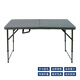 Moldura de soplado de león central 1.2 metros Tabla plegable + silla plegable YS-1048PJ Enlace personalizado de un solo disparo sin enviar
