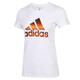 Vêtements féminins à manches courtes adidas, nouvelles vêtements de sport d'été, entraînement de course, fitness, t-shirt de cou rond décontracté, FJ5012 / S coloré S