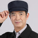 Changyin middle-aged and elderly hats, spring and autumn men's old hats, cloth hats, grandpa autumn flat-top thin dad hats, elderly Zhongshan hats, flat-top hats - autumn and winter black M 57C