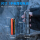 Trustfire Tactics AA Ligera pequeña de largo alcance Fuerte Fuerte Ultra Bright Implouding Mountaining Carga rápida de batería larga Camping Portable Outdoor Ilighting L2s Estándar Negro [1050 Lúmenes]