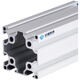 
Jilitian 6060 aluminum profile European standard industrial aluminum alloy profile 6090/60120 aluminum square tube fence frame accessories 6630R (per/meter)