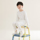 Hongdou Children's Pyjamas Boys and Girls Home Vêtements Home Cotton Coton Long Manche Pantalon Suite de climatisation Spring and Summer J3271 150