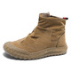 Xingchangwang Martin Boots Herren und Winter 2025 Neue Modetrend -Arbeitskleidung Freizeitschuhe Outdoor Wanderschuhe Khaki Größe 43
