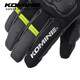 Komine Sicherheit/Innovation Motorrad mit samtiges Wasserdurchdringungshandschuhen mit langem Handgelenk für Männer und Frauen GK-846 Rock Limette L.