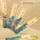 The World on the Left School Graduation Season Gift Notebook Set Gift Box Can be customized Chinese style Business Office Notebook Thousand Miles Jiangshan Souvenirs Stationery National Trend Cultural and Creative Printable Thousand Miles Jiangshan-Green [6-piece set] Handheld Gift Box *10