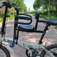 Bicycle front child seat bicycle mountain bike folding bicycle fully surrounded baby chair baby safety seat luxury seat half guardrail