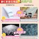 风水门帘珠帘隔断帘家用卧室客厅卫生间水晶塑料防蚊蝇免打孔厕所 金条【香槟色】 宽80*高0.8米/27条/较稀半帘