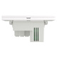 SCHNEIDE ÉLECTRIQUE ÉLECTRIQUE à cinq trous (Type A + C) Panneau de prise d'alimentation USB (Charge rapide 21W) 86 Type Cached Zhen Platinum Velvet White