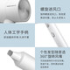 Superman (SID) hair dryer household hair dryer student dormitory hair dryer fast drying constant temperature small portable 1600w high wind speed drying RD1650 white model 1600w high wind speed drying white model