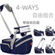 
UNAWOW baby stool front-held strap multi-function waist stool shoulder strap baby bag baby single stool available for newborn babies khaki [protective belt + labor-saving shoulder strap]