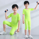 
Children's tights training suit men's running sports short-sleeved suit basketball football quick-drying clothes cropped pants fitness suit YIPAI Yipai all black suit S size (height 160, weight 80 Jin [Jin equals about 0.5 kg])