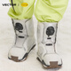 Vector snowboard shoes for women, anti-slip, shock-absorbing, warm and waterproof ski equipment, all-round, all-region outdoor, fast-wearing ski boots, snow mountain white, women's ski boots 36