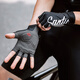 Sendike Spring and Summer Cycling Gloves Road Bike Short Finger Gloves Vientiane White M