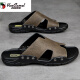Western Camel (Vancamel) Sandalias Summer de verano NUEVO ALMO 47 AUTERA DEL AUTERO 48 MÁS GATA TALLA PLANO 48 Sandalias 50 de gran tamaño 51 Genuine Leather Soft 52 zapatillas C/1105 Negro 50