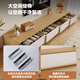 Pashaman Log Style Style Massivholz TV-Schrank Schrank Aufbewahrungsschrank integrierter Wand Wohnzimmer Haushalt Einfacher Bodenschrank 6189y [Log Style Solid Wood] 2,4-Meter-TV-Schrank Designer Neues Modell