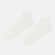 GXG socks single and double casual short socks black business summer sweat-absorbent cotton socks boat socks men's cotton white one size