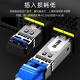 SK-LINK fiber optic jumper SC-SC carrier-grade single-mode dual-core Gigabit UPC fiber optic cable machine room transceiver pigtail low smoke halogen-free SK-TXSM-2SCSC1M 1 meter