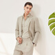 By Creations spring and summer new cotton and linen suit men's business professional commuting formal wear light and breathable casual suit linen original color 52