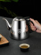 Jiaji kettle 304 stainless steel kettle induction cooker kettle tea kettle thickened household hot water kettle boiling kettle burning A type bright kettle 1.5L + 18 cm sterilizing pot [combination package] 1.2L-1.5L