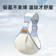 蒂乐抱娃神器婴儿背带前抱式解放双手背娃宝宝外出简易抱孩子背巾 【高品质升级】格洛斯蓝 透气款