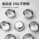 贝肽斯宝宝辅食碗婴儿专用硅胶碗勺套装学吃饭训练吸盘碗儿童餐具 【大碗檐-可高温消毒】浅果绿
