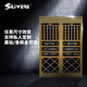 SILIWERE/SILIWERE red wine cabinet, constant temperature wine cabinet, custom wine cabinet, large wine cabinet, double door wine cabinet, custom wine cabinet, width 1600, depth 500, height 2200, champagne gold, 500 bottles, exclusive edition