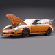 奥图亚（AUTOART）奥拓 1:12 保时捷911(997) GT3 RS 汽车模型 合金车模静态跑车 收 绿色 12118