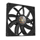 
Kyushu Fengshen (DEEPCOOL) FT12 12cm thin fan ITX chassis fan (4PIN interface/PWM temperature control/white light/bearing visualization/12015 Specifications)
