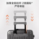 JD.com a fabriqué une valise en aluminium sans limites pour hommes et femmes, valise de bac à bac à calice pour les étudiants, Snow Mountain Silver