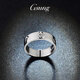 GsunG platinum ring men's PT950 new couple's ring platinum ring women's simple fashion inner arc ring calculated based on actual delivery weight