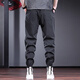 Pantalon décontracté de New Balance pour hommes minces fine marque de design de design harem pantalon harilé pantalon de sport à séchage rapide pantalon britannique