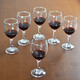 Huirong Tongda red wine glass set goblet glass household white wine glass wine six pieces (about 2 and a half)