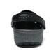 Crocs Crocs Zapatos clásicos de agujeros para niños brillantes para niños y niñas nuevas zapatillas brillantes de los pies 206993_001 Negro y gris 36 -37 Longitud interior alrededor de 225 mm