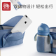 Aibedila Baby Carrier Waist Stool is a multi-functional baby carrier and waist stool that can be used in all seasons. It is a lightweight baby carrier when carrying a baby out. Adjustable Belt [Upgraded Breathable Style] Porto Gray