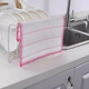 Kitchen cotton gauze dishcloth fiber absorbs water and does not stick to oil cleaning rag dish towel bulk scouring pad scouring pad 3 pieces