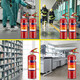 Zhe'an Portable Heptafluoropropane Fire Extinguisher 2kg Machine Room Archives Precision Instrument Fire Extinguisher 2KG