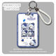OUGEMAN (OUGEMAN) Genshin Impact Water God Fucaros Funinga Set Set Campus Campus Cards et Medium Cards School Cards et Certificate Set Funinga Z14065 [Set Set + Course de trousseau tressé blanc]