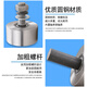 纪俪田超重型平轮轨道轮/垃圾车实心槽轮/工字钢槽钢平移门大铁门滑轮 10050平轮一头轴