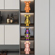Jizhao Internet celebrity violent bear high-end suit decoration living room entrance TV cabinet wine cabinet display cabinet light luxury home decoration 28cm Care Bear six-piece set No Specifications