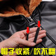 AJXOOR leather jacket and leather pants suit plus velvet and thickened men's leather jacket waterproof loose casual winter hooded work cotton coat detachable hooded top thickened 3XL recommended 138-155 Jin Jin equals 0.5 kg