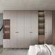 Sophia Wardrobe Customized Storage Wardrobe Light Luxury Master Bedroom Integrated Large Wardrobe Bedroom Furniture Cloakroom Whole House Customization Yuan/square meter (standard E2 level handle)