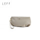 Leif clutch bag Yunduo coin wallet large capacity mobile phone bag simple fashion daily casual bag women's bag milk tea apricot - can be placed on iPhone14