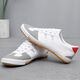 
Pisces Rabbit (SHUAGNYUTU) volleyball shoes beef tendon soles martial arts shoes men and women canvas shoes sports shoes track and field running shoes non-slip breathable wear-resistant main picture model 42 inner length 260