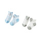 
David BELLA (DAVE/BELLA) [Two pairs] Children's clothing, fashionable lace children's socks, girls' short socks, new summer boy's baby socks, animal combination DBX16785 9CM (suggested foot length below 12cm)