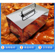 
Baichunbao stainless steel pressed meat block braised meat block pressing cooker stone pressing cloth block pickles pressing briquette cooked food pressing briquette soup barrel counterweight 5Jin [Jin equals 0.5 kg] thickened model 12201