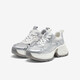 
Best 24 summer fashion trend dad shoes thick sole women's casual shoes A6193BM4 silver/pink 38