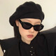 Murata Inago gafas de sol gafas de sol gafas de sol polarizadas anti-uv gafas de sol GM GM GM SOL COREANO COREANO FILMA NEGRA