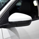 Adaptación de Zhijian Dongfeng Peugeot 4008 LOGO 5008 Lente reflectante Caso de espejo inverso Vista trasera Conjunto de espejo CO-PILOTO DERECHO [Pearl White] Plegado manualmente sin calefacción